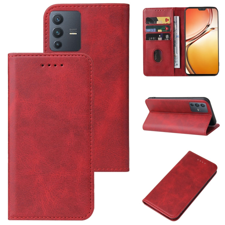 Custodia per telefono in pelle con chiusura magnetica, For vivo T1 Snapdragon 778G, For vivo V23 5G, For vivo V23 Pro, For vivo V21 5G, For vivo V20 2021, For vivo V19 Neo, For vivo Y76 5G