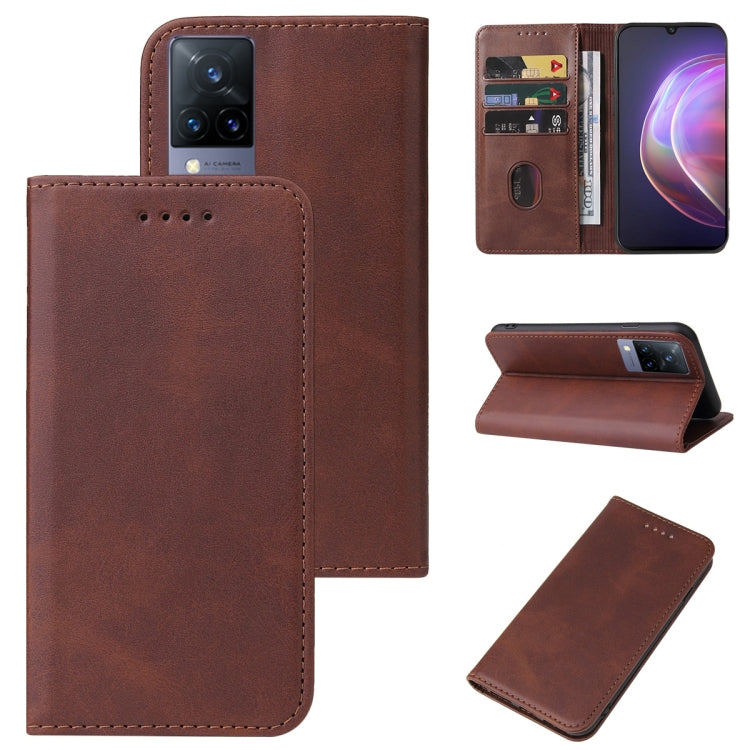 Custodia per telefono in pelle con chiusura magnetica, For vivo T1 Snapdragon 778G, For vivo V23 5G, For vivo V23 Pro, For vivo V21 5G, For vivo V20 2021, For vivo V19 Neo, For vivo Y76 5G