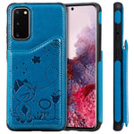 Custodia portafoglio antiurto con slot carte Galaxy S20