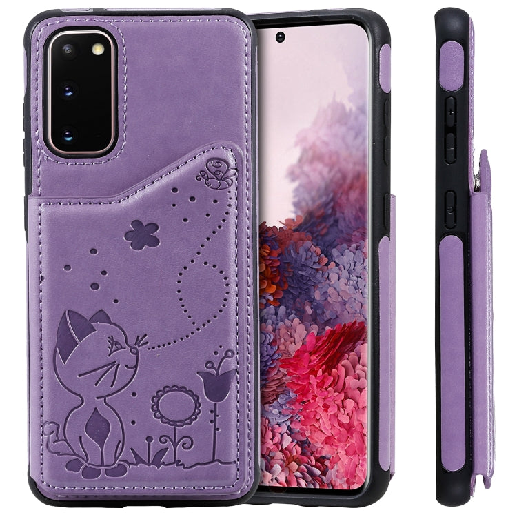 Custodia portafoglio antiurto con slot carte per Galaxy S20