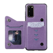 Custodia portafoglio antiurto con slot carte per Galaxy S20