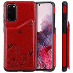 Custodia portafoglio antiurto con slot carte Galaxy S20