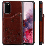 Custodia portafoglio antiurto con slot carte Galaxy S20