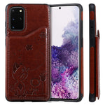 Custodia portafoglio antiurto con slot carte Galaxy S20