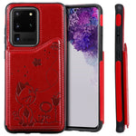 Custodia portafoglio antiurto con slot carte Galaxy S20