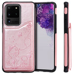 Custodia portafoglio antiurto con slot carte Galaxy S20