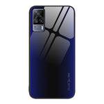 Custodia per cellulare in TPU con vetro sfumato, For vivo S9e, For vivo V21, For vivo V15, For OnePlus Nord 2 5G