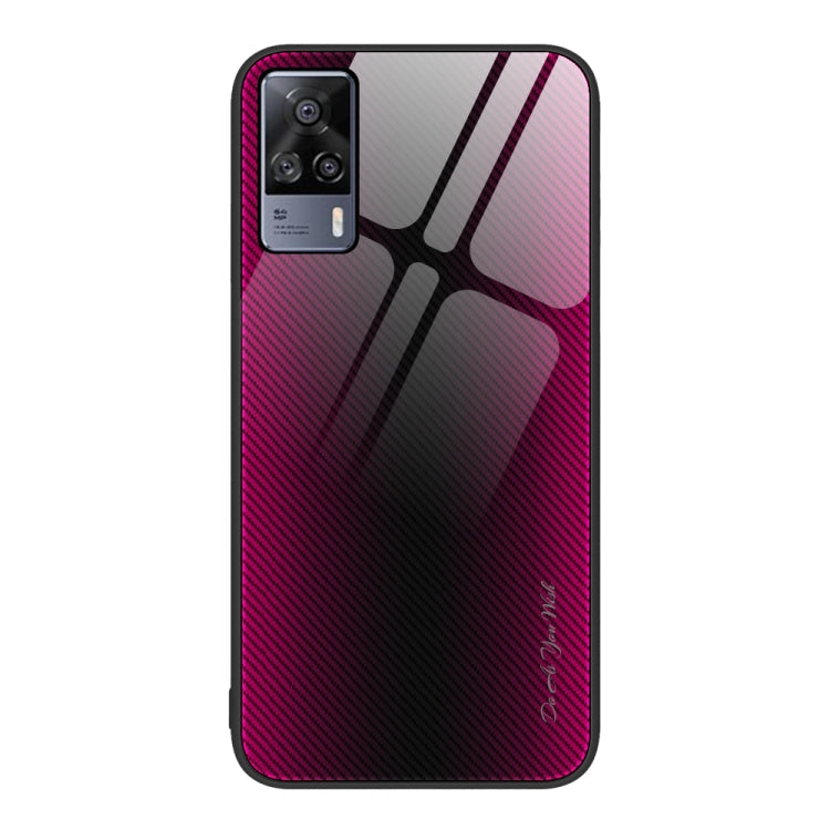 Custodia per cellulare in TPU con vetro sfumato, For vivo S9e, For vivo V21, For vivo V15, For OnePlus Nord 2 5G