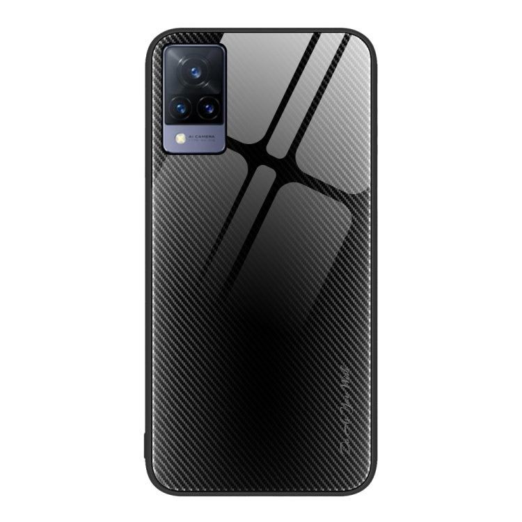 Custodia per cellulare in TPU con vetro sfumato, For vivo S9e, For vivo V21, For vivo V15, For OnePlus Nord 2 5G