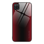 Custodia per cellulare in TPU con vetro sfumato, For Samsung Galaxy A12 5G, For Samsung Galaxy A52 4G / 5G, For Samsung Galaxy A53 5G, For Samsung Galaxy M32