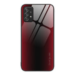 Custodia per cellulare in TPU con vetro sfumato, For Samsung Galaxy A12 5G, For Samsung Galaxy A52 4G / 5G, For Samsung Galaxy A53 5G, For Samsung Galaxy M32