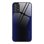 Custodia per cellulare in TPU con vetro sfumato, For Samsung Galaxy A12 5G, For Samsung Galaxy A52 4G / 5G, For Samsung Galaxy A53 5G, For Samsung Galaxy M32
