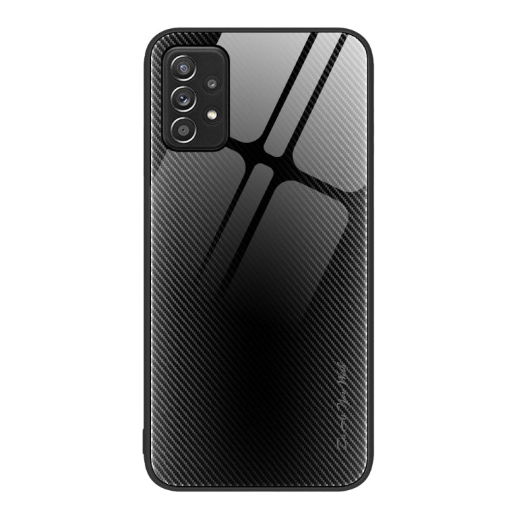 Custodia per cellulare in TPU con vetro sfumato, For Samsung Galaxy A12 5G, For Samsung Galaxy A52 4G / 5G, For Samsung Galaxy A53 5G, For Samsung Galaxy M32