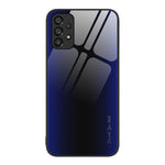 Custodia per cellulare in TPU con vetro sfumato, For Samsung Galaxy A12 5G, For Samsung Galaxy A52 4G / 5G, For Samsung Galaxy A53 5G, For Samsung Galaxy M32