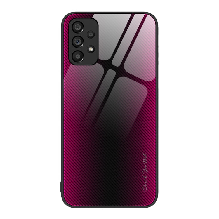 Custodia per cellulare in TPU con vetro sfumato, For Samsung Galaxy A12 5G, For Samsung Galaxy A52 4G / 5G, For Samsung Galaxy A53 5G, For Samsung Galaxy M32