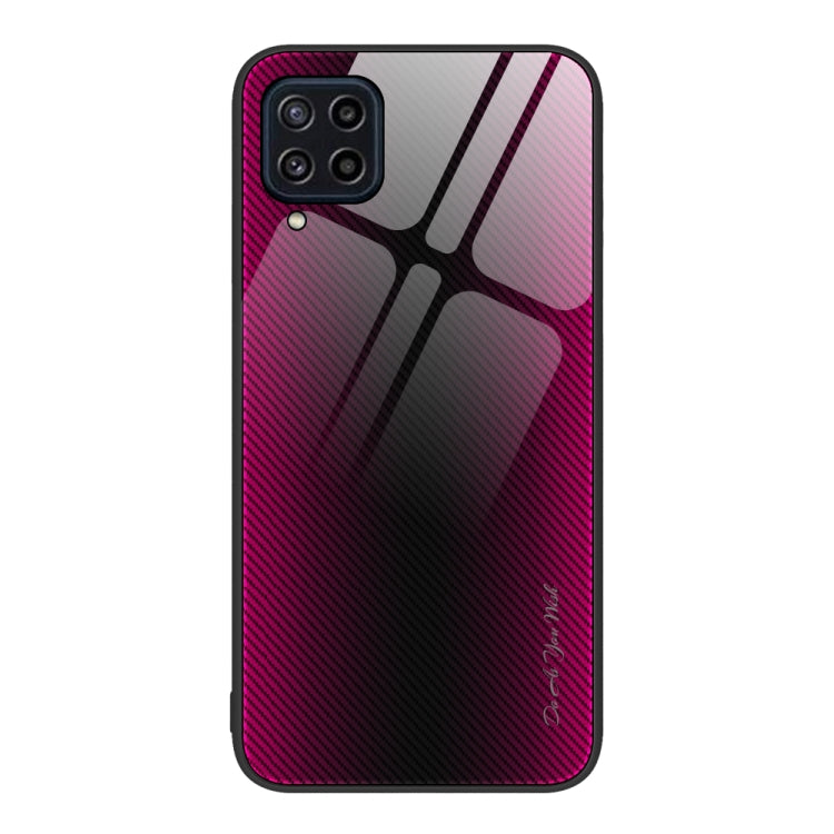 Custodia per cellulare in TPU con vetro sfumato, For Samsung Galaxy A12 5G, For Samsung Galaxy A52 4G / 5G, For Samsung Galaxy A53 5G, For Samsung Galaxy M32