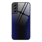 Custodia per cellulare in TPU con vetro sfumato, For Samsung Galaxy M52 5G, For Samsung Galaxy S10+, For Samsung Galaxy S21 5G, For Samsung Galaxy S22+ 5G