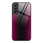 Custodia per cellulare in TPU con vetro sfumato, For Samsung Galaxy M52 5G, For Samsung Galaxy S10+, For Samsung Galaxy S21 5G, For Samsung Galaxy S22+ 5G