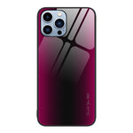 Custodia per cellulare in TPU con vetro sfumato, For iPhone 13, For iPhone 13 Pro, For iPhone 13 Pro Max, For iPhone 12 / 12 Pro