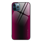 Custodia per cellulare in TPU con vetro sfumato, For iPhone 12 Pro Max, For iPhone 11, For iPhone 11 Pro Max, For iPhone XR
