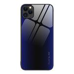 Custodia per cellulare in TPU con vetro sfumato, For iPhone 12 Pro Max, For iPhone 11, For iPhone 11 Pro Max, For iPhone XR