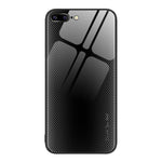 Custodia per cellulare in TPU con vetro sfumato, For iPhone 8 Plus / 7 Plus