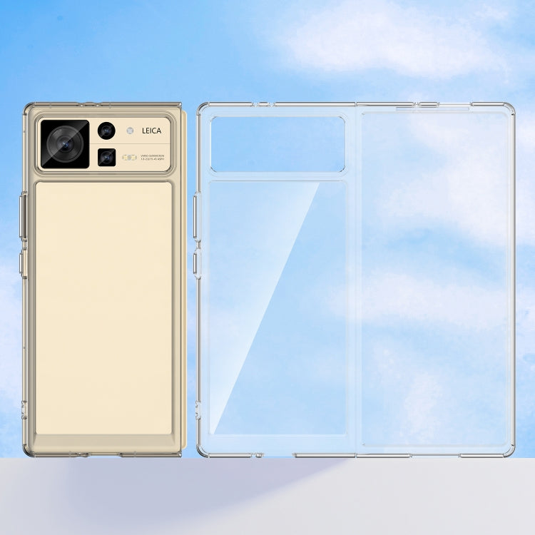 Custodia per telefono in acrilico + TPU serie colorata, For Xiaomi Mix Fold 2