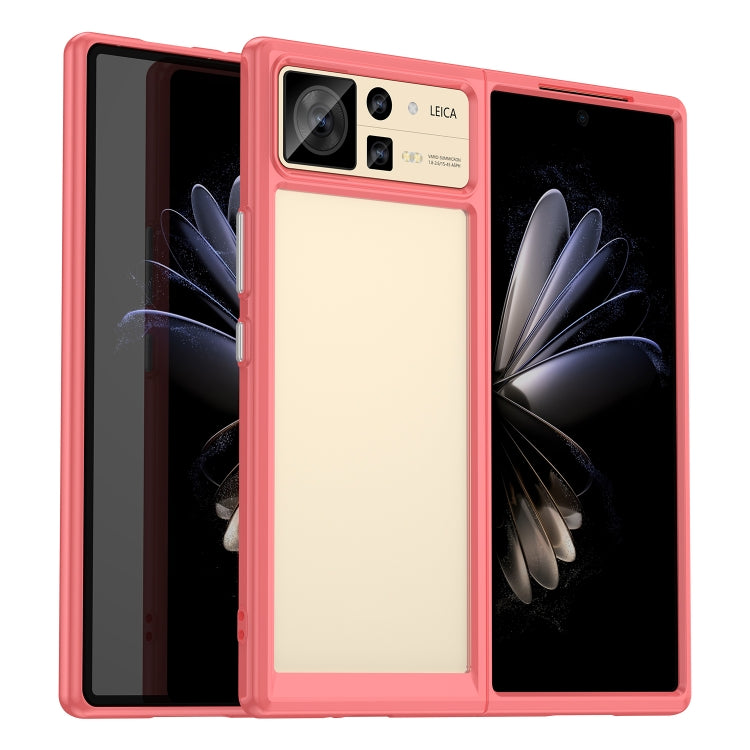 Custodia per telefono in acrilico + TPU serie colorata, For Xiaomi Mix Fold 2