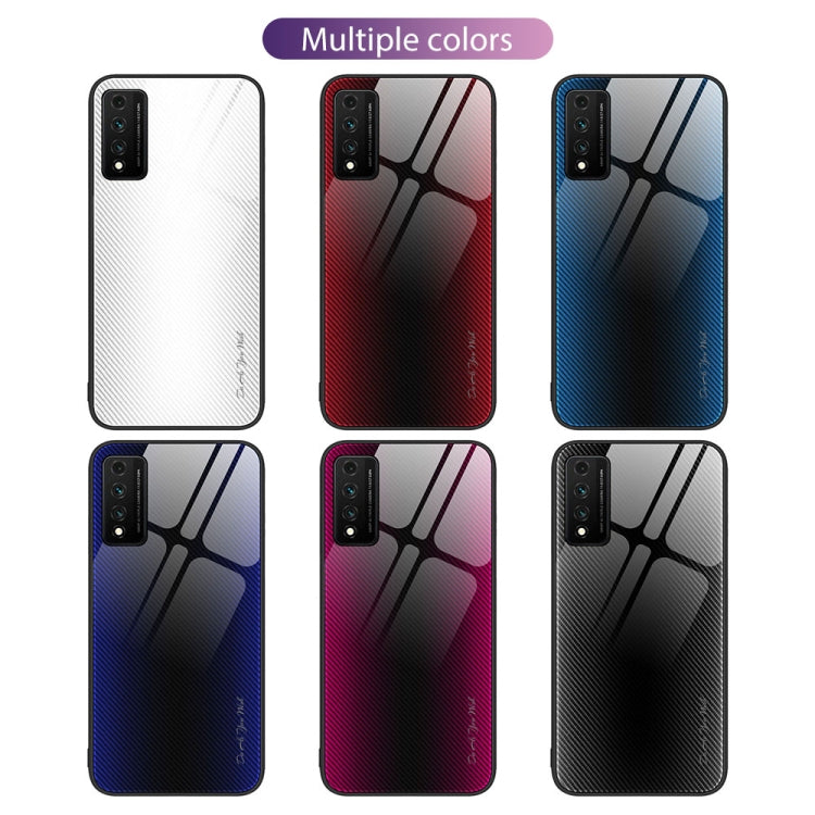Custodia per cellulare in TPU con vetro sfumato, For Huawei Nzone S7 Pro 5G, For Huawei nova 8 Pro, For Huawei nova 8 SE, For Huawei nova 9