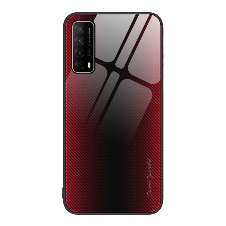 Custodia per cellulare in TPU con vetro sfumato, For Huawei Enjoy 20 SE, For Huawei Enjoy 20 5G, For Huawei Maimang 10, For Honor 20 Pro