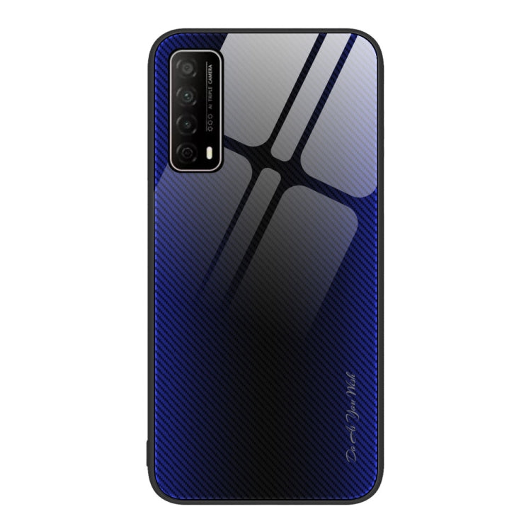 Custodia per cellulare in TPU con vetro sfumato, For Huawei Enjoy 20 SE, For Huawei Enjoy 20 5G, For Huawei Maimang 10, For Honor 20 Pro