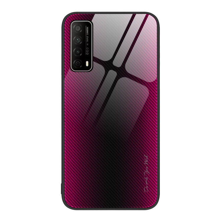 Custodia per cellulare in TPU con vetro sfumato, For Huawei Enjoy 20 SE, For Huawei Enjoy 20 5G, For Huawei Maimang 10, For Honor 20 Pro
