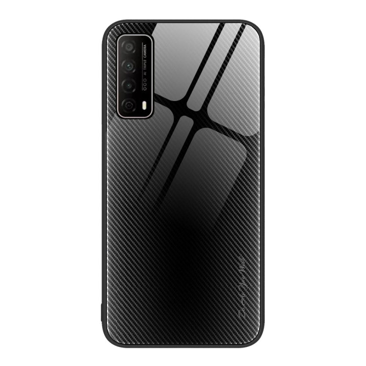 Custodia per cellulare in TPU con vetro sfumato, For Huawei Enjoy 20 SE, For Huawei Enjoy 20 5G, For Huawei Maimang 10, For Honor 20 Pro