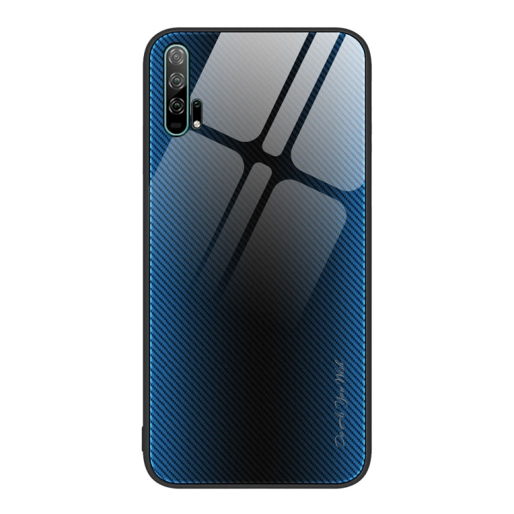 Custodia per cellulare in TPU con vetro sfumato, For Huawei Enjoy 20 SE, For Huawei Enjoy 20 5G, For Huawei Maimang 10, For Honor 20 Pro