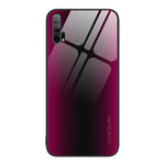 Custodia per cellulare in TPU con vetro sfumato, For Huawei Enjoy 20 SE, For Huawei Enjoy 20 5G, For Huawei Maimang 10, For Honor 20 Pro
