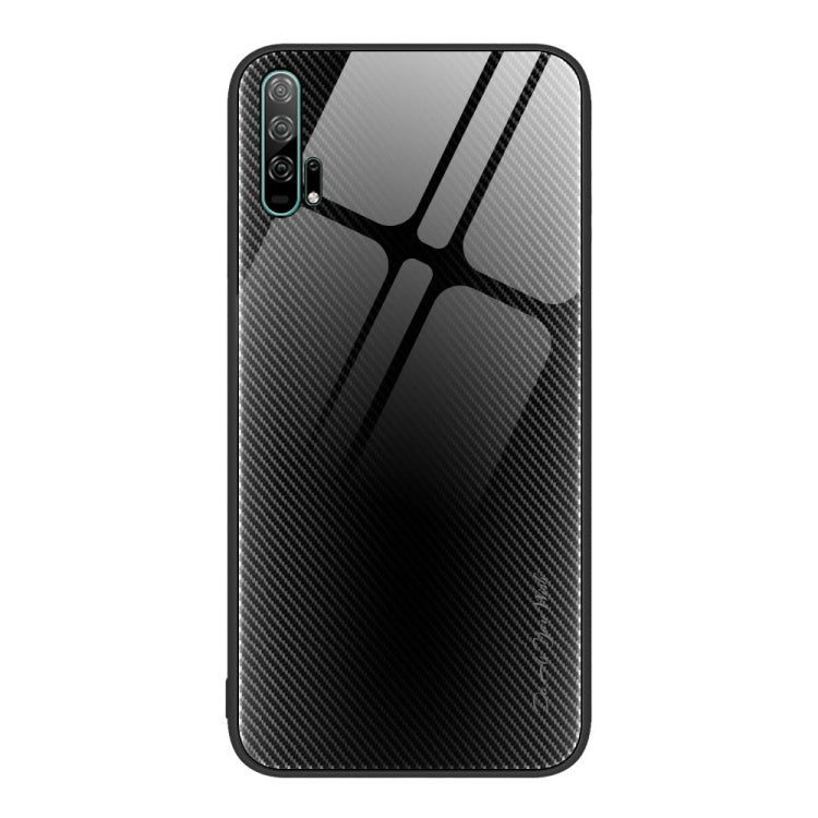 Custodia per cellulare in TPU con vetro sfumato, For Huawei Enjoy 20 SE, For Huawei Enjoy 20 5G, For Huawei Maimang 10, For Honor 20 Pro