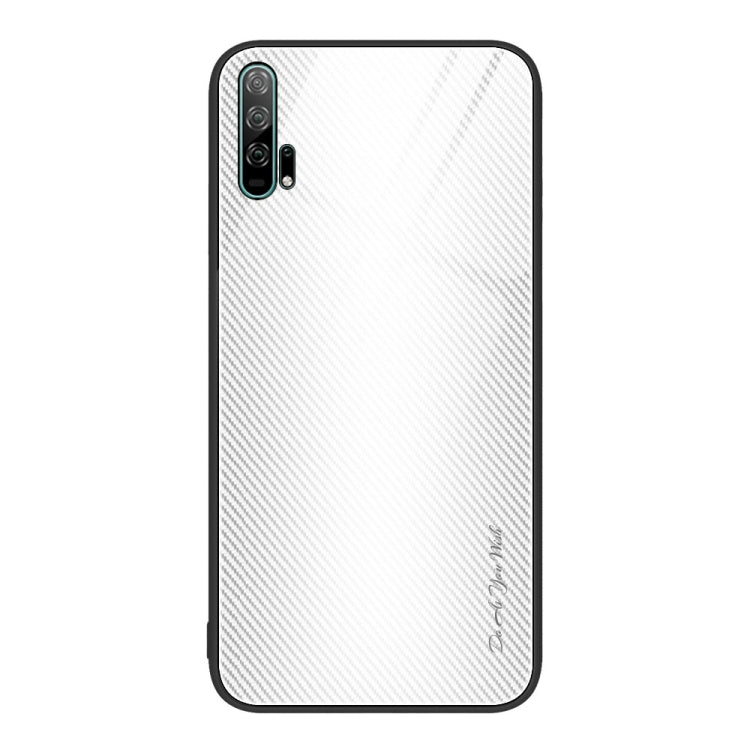 Custodia per cellulare in TPU con vetro sfumato, For Huawei Enjoy 20 SE, For Huawei Enjoy 20 5G, For Huawei Maimang 10, For Honor 20 Pro