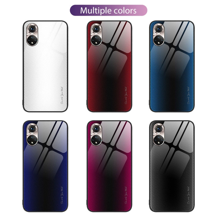 Custodia per cellulare in TPU con vetro sfumato, For Honor 50, For Honor 50 SE, For Honor Play 3e