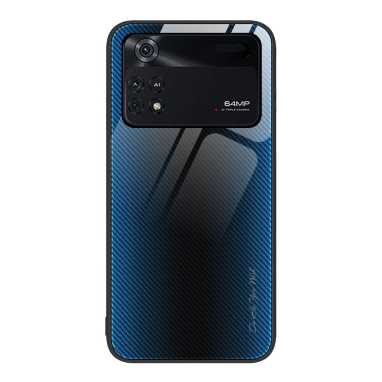 Custodia per cellulare in TPU con vetro sfumato, For Xiaomi Poco M4 Pro, For Xiaomi Poco M4 Pro 5G, For Xiaomi Poco X4 Pro 5G, For Xiaomi Redmi 10C