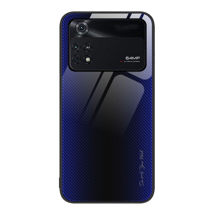 Custodia per cellulare in TPU con vetro sfumato, For Xiaomi Poco M4 Pro, For Xiaomi Poco M4 Pro 5G, For Xiaomi Poco X4 Pro 5G, For Xiaomi Redmi 10C