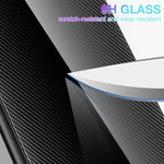 Custodia per cellulare in TPU con vetro sfumato, For Xiaomi Poco M4 Pro, For Xiaomi Poco M4 Pro 5G, For Xiaomi Poco X4 Pro 5G, For Xiaomi Redmi 10C