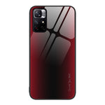 Custodia per cellulare in TPU con vetro sfumato, For Xiaomi Poco M4 Pro, For Xiaomi Poco M4 Pro 5G, For Xiaomi Poco X4 Pro 5G, For Xiaomi Redmi 10C