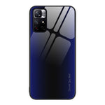 Custodia per cellulare in TPU con vetro sfumato, For Xiaomi Poco M4 Pro, For Xiaomi Poco M4 Pro 5G, For Xiaomi Poco X4 Pro 5G, For Xiaomi Redmi 10C
