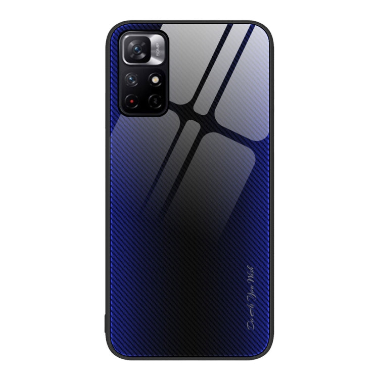 Custodia per cellulare in TPU con vetro sfumato, For Xiaomi Poco M4 Pro, For Xiaomi Poco M4 Pro 5G, For Xiaomi Poco X4 Pro 5G, For Xiaomi Redmi 10C