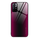 Custodia per cellulare in TPU con vetro sfumato, For Xiaomi Poco M4 Pro, For Xiaomi Poco M4 Pro 5G, For Xiaomi Poco X4 Pro 5G, For Xiaomi Redmi 10C