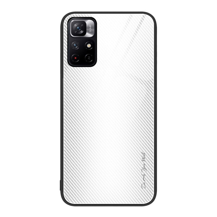 Custodia per cellulare in TPU con vetro sfumato, For Xiaomi Poco M4 Pro, For Xiaomi Poco M4 Pro 5G, For Xiaomi Poco X4 Pro 5G, For Xiaomi Redmi 10C
