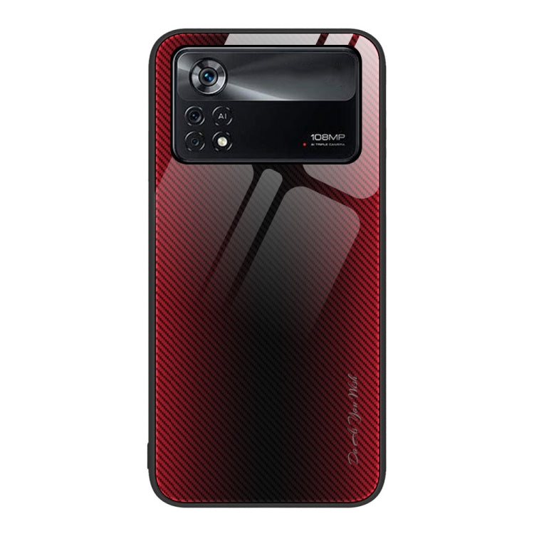 Custodia per cellulare in TPU con vetro sfumato, For Xiaomi Poco M4 Pro, For Xiaomi Poco M4 Pro 5G, For Xiaomi Poco X4 Pro 5G, For Xiaomi Redmi 10C