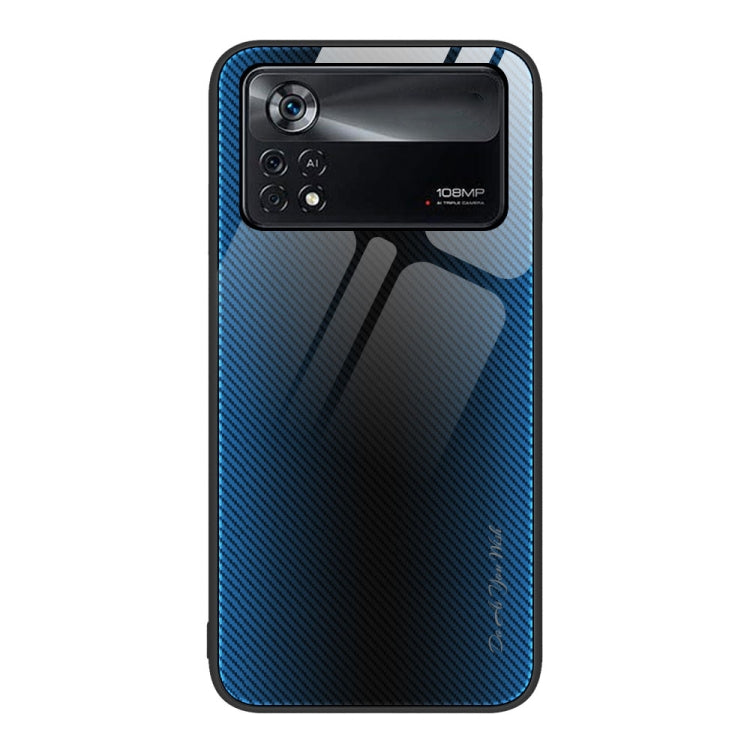 Custodia per cellulare in TPU con vetro sfumato, For Xiaomi Poco M4 Pro, For Xiaomi Poco M4 Pro 5G, For Xiaomi Poco X4 Pro 5G, For Xiaomi Redmi 10C