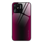 Custodia per cellulare in TPU con vetro sfumato, For Xiaomi Poco M4 Pro, For Xiaomi Poco M4 Pro 5G, For Xiaomi Poco X4 Pro 5G, For Xiaomi Redmi 10C