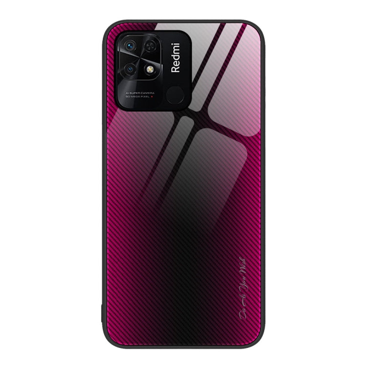 Custodia per cellulare in TPU con vetro sfumato, For Xiaomi Poco M4 Pro, For Xiaomi Poco M4 Pro 5G, For Xiaomi Poco X4 Pro 5G, For Xiaomi Redmi 10C
